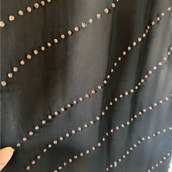 Sonja Kiefer Women’s Silhouette Y2K Baby Doll Style Beaded Gown size XS - Picture 5 of 16